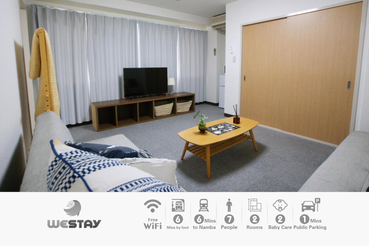 Westay Designers House/6 Mins To Shinsaibashi206 Osaka Esterno foto